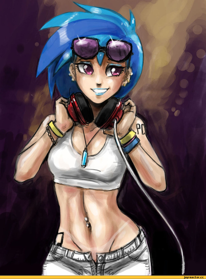 art, my little pony, личное, Dat Human Vinyl, Anime