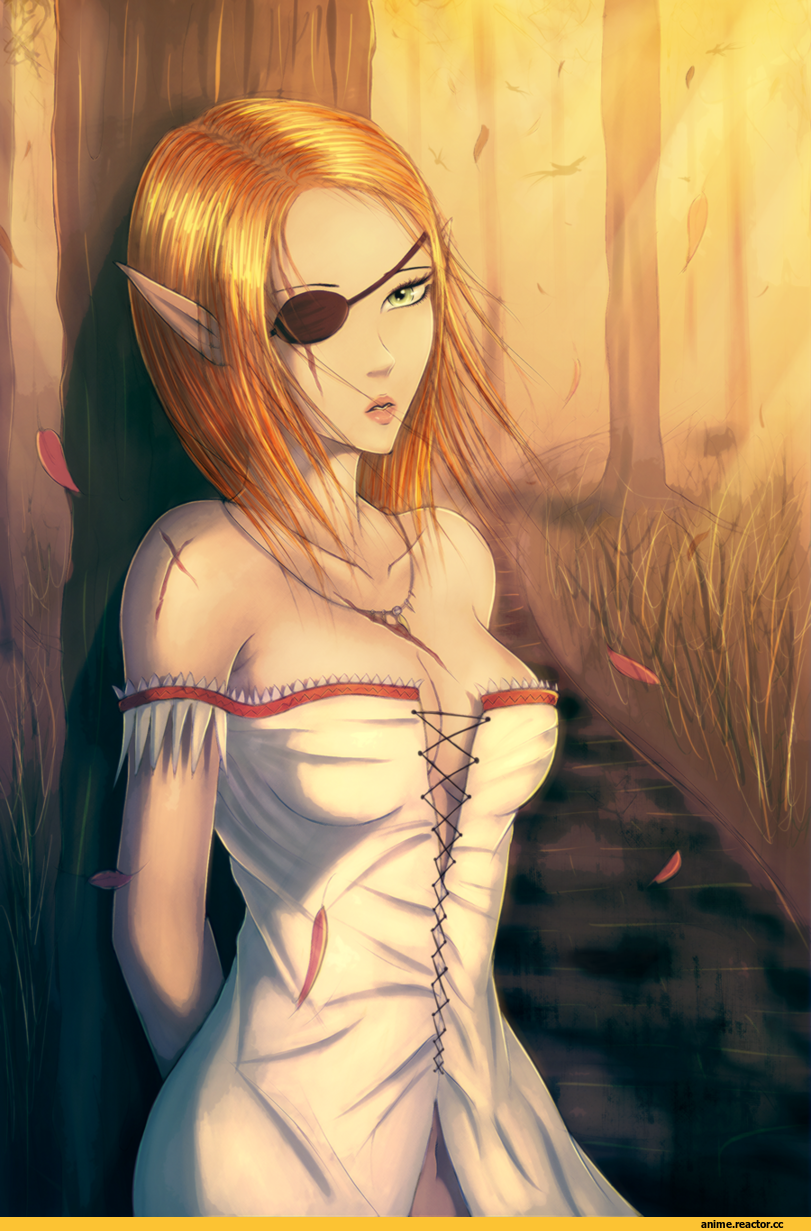 art, рыжие, Anime