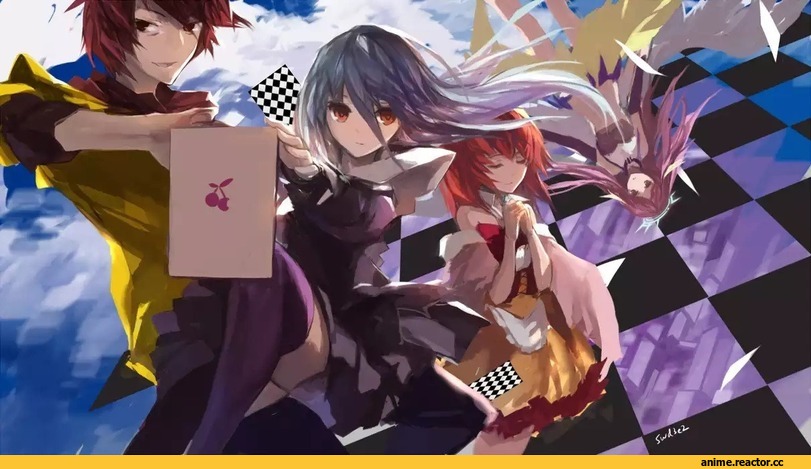 Swd3e2, No Game No Life, Shiro (NGNL), Sora (NGNL), Stephanie Dola, Jibril, Anime