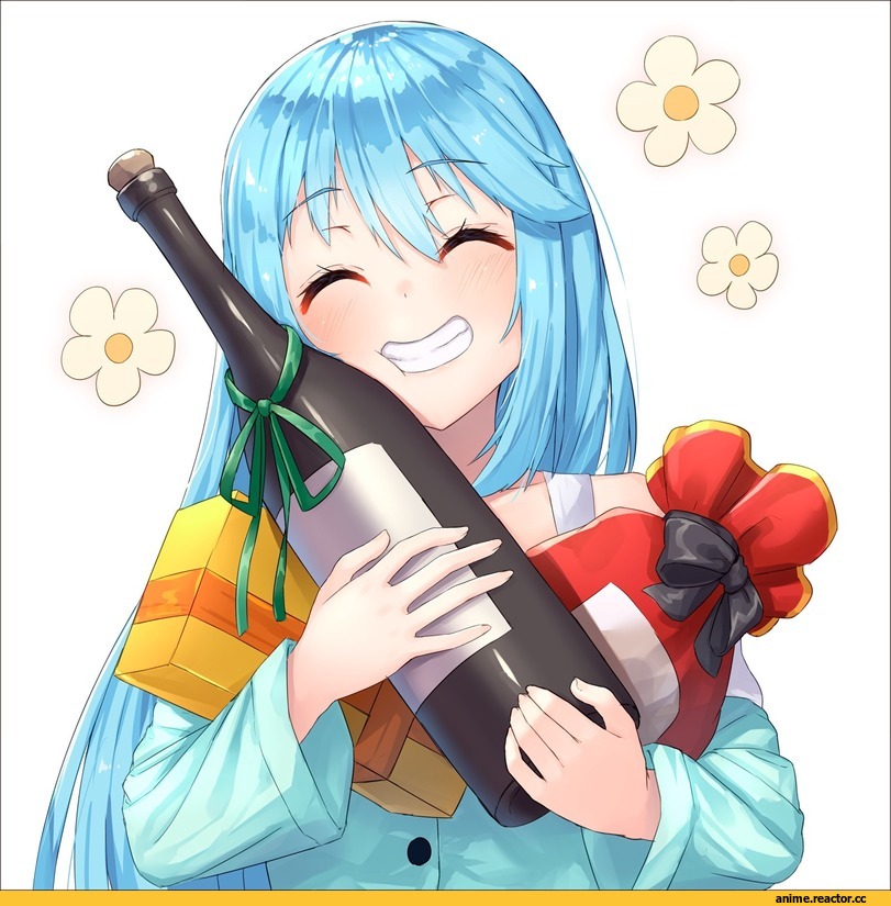 Aqua (KonoSuba), KonoSuba, pensuke, Anime
