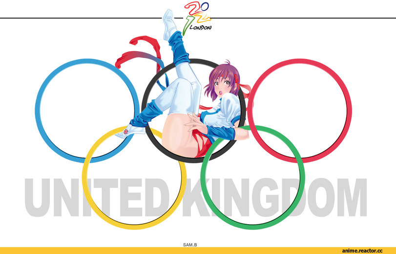 art, олимпиада в лондоне 2012, песочница, лондон 2012, Anime