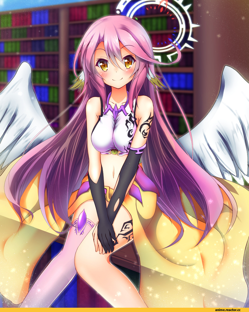 Jibril, No Game No Life, Anime