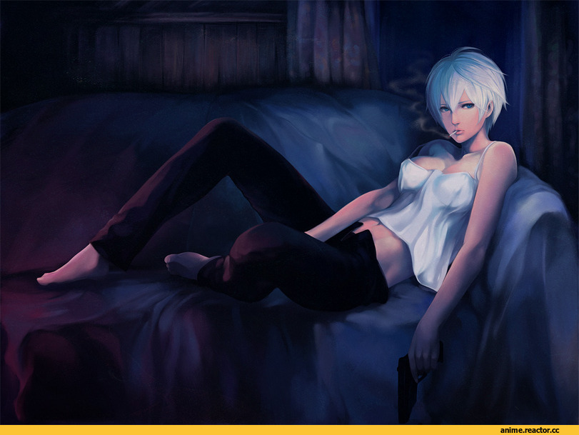 art, Опасные Няшки, диван, песочница, Anime Няши, Anime