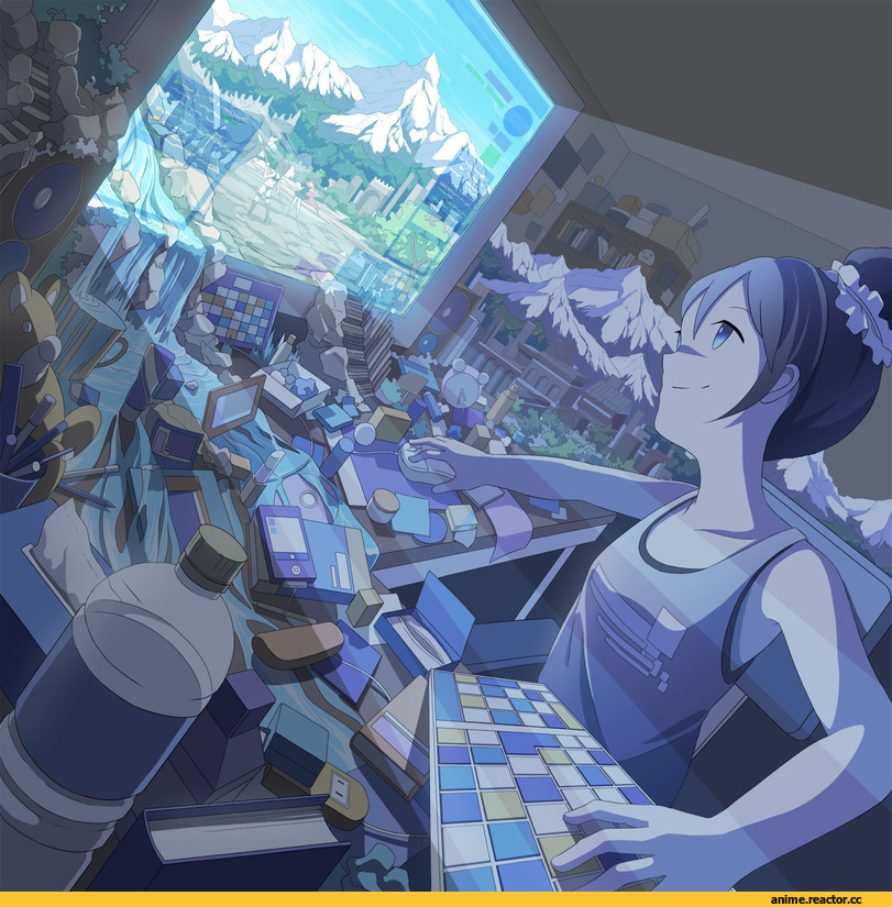 art, video, фильмы, песочница, Anime