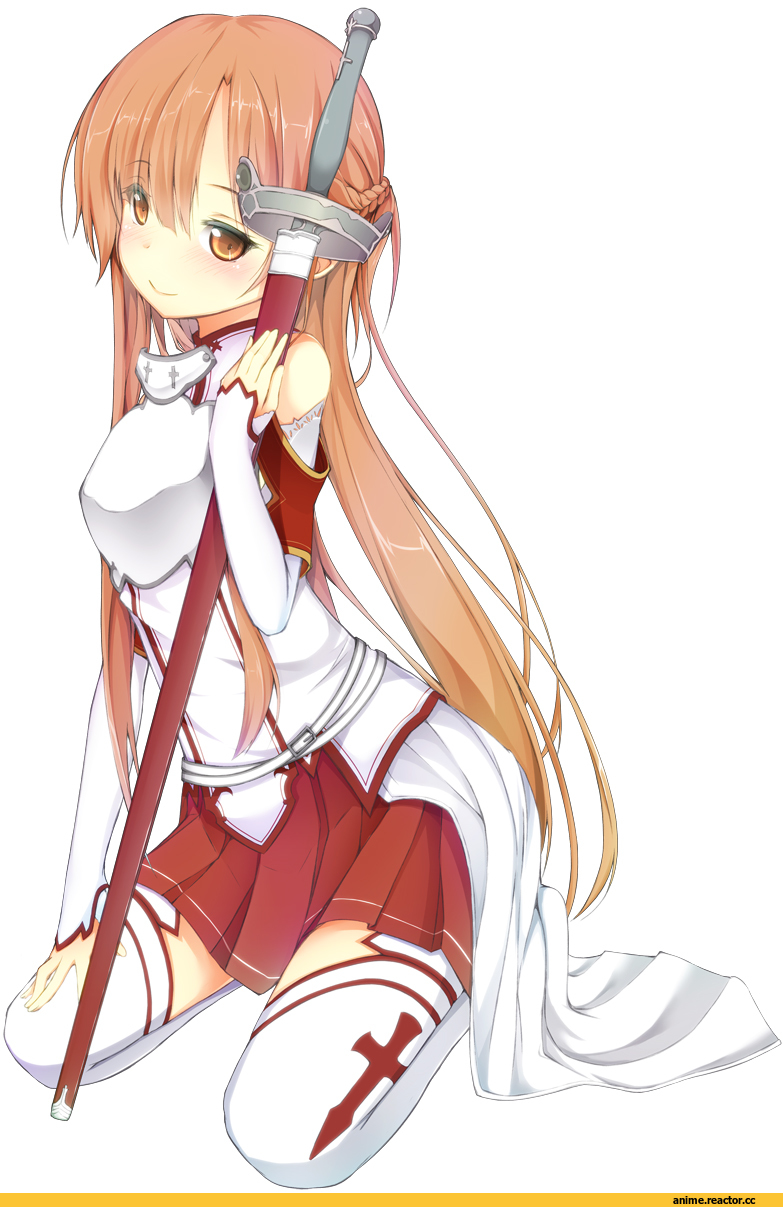 art, Yuuki Asuna, Sword Art Online, песочница, Anime