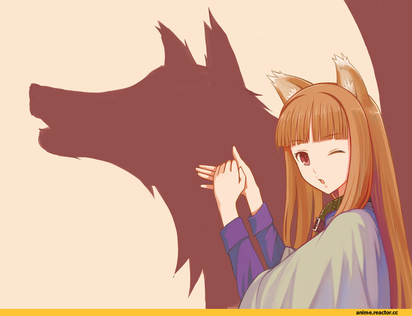 art, Хоро, i see what you did there, тень, удалённое, Anime