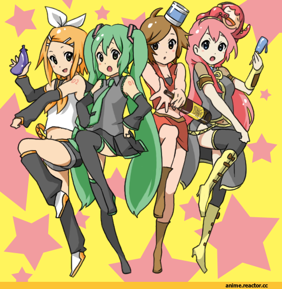 art, voca-on, Vocaloid, K-ON!, песочница, под катом, Anime