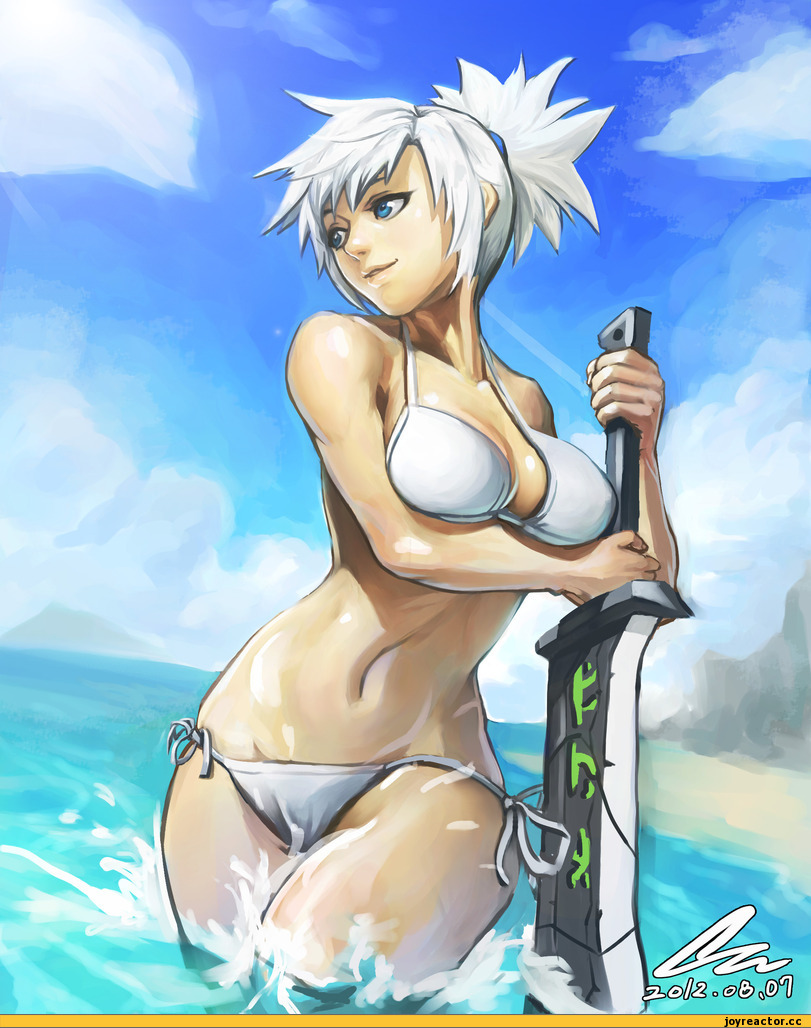 art, Riven, League of Legends, песочница, под катом еще, Anime