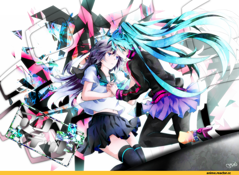 art, Hatsune Miku, Deimos, продолжение в комментариях, песочница, Anime