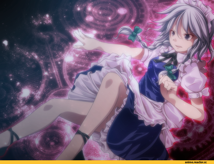 art, Touhou Project, Deimos, Sakuya Izayoi, S-syogo, песочница, продолжение в комментариях, Anime