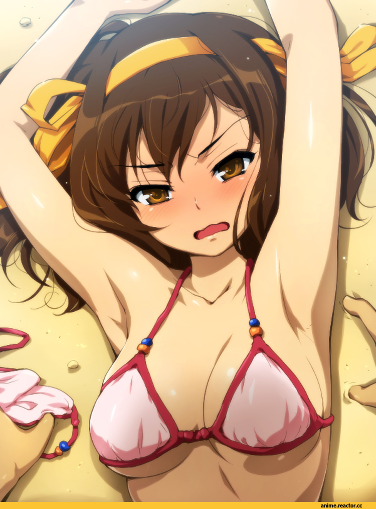 art, личное, Suzumiya Haruhi, Эротика, под катом еще, Меланхолия Харухи Судзумии, Anime