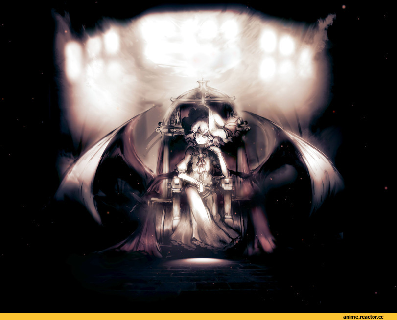 art, Deimos, Remilia Scarlet, Touhou Project, yoshioka yoshiko, продолжение в комментариях, Anime