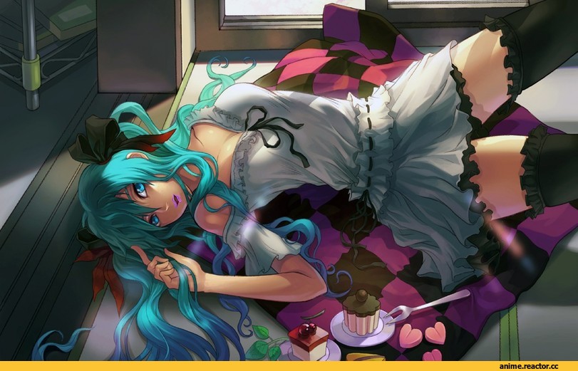 art, Vocaloid, Hatsune Miku, удалённое, Anime