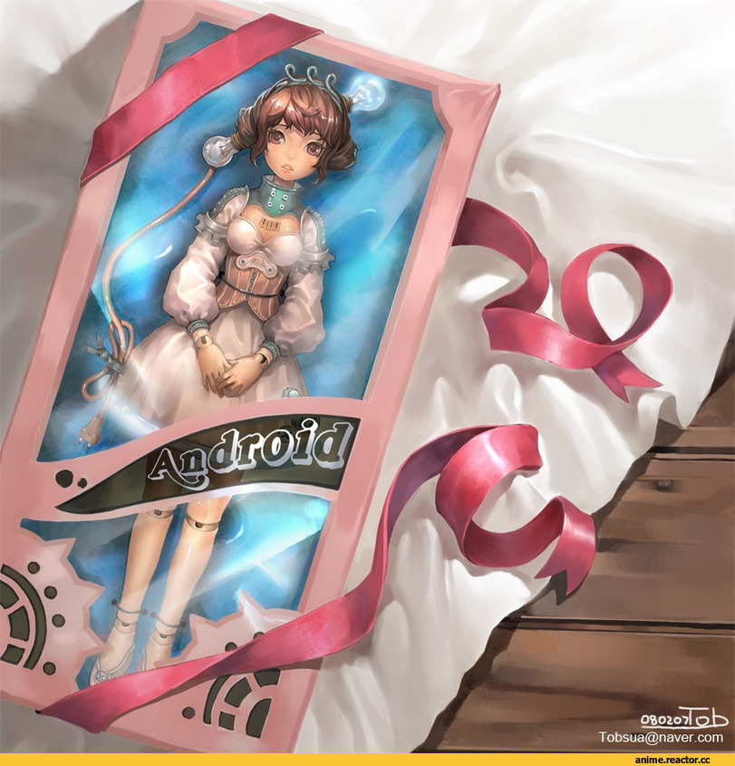 art, песочница, андроид, Anime Original, автор Tob, Anime
