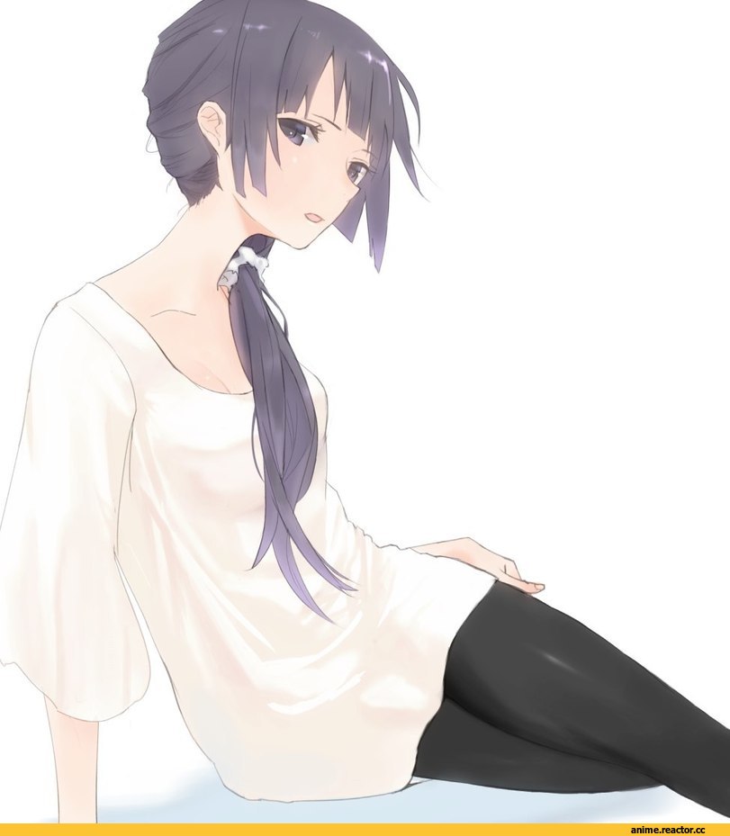 art, песочница, Monogatari (Series), Senjougahara Hitagi, Anime