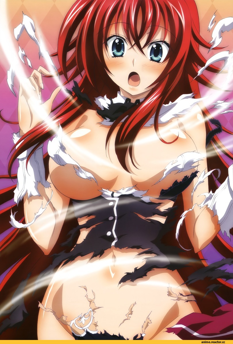 art, Rias Gremory, High School DxD, песочница, Anime