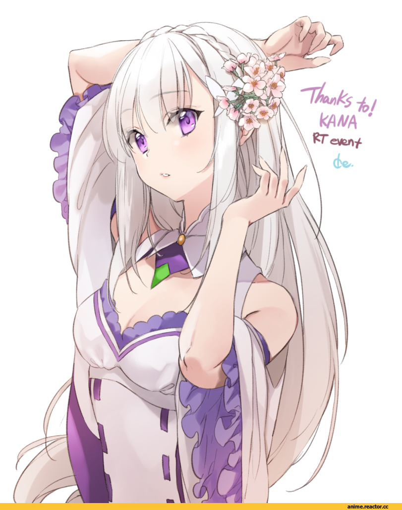Emilia (re zero), Re Zero Kara Hajimeru Isekai Seikatsu, ice (ice aptx), Anime