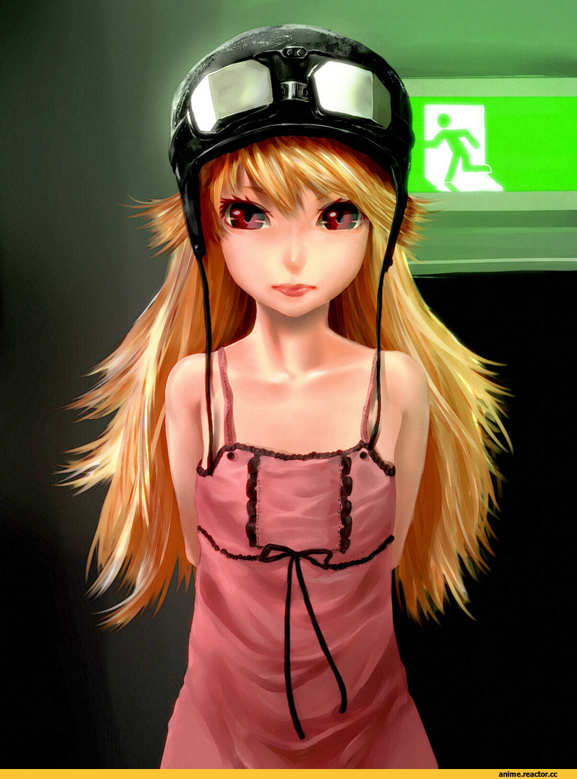 art, песочница, Monogatari (Series), Oshino Shinobu, Anime