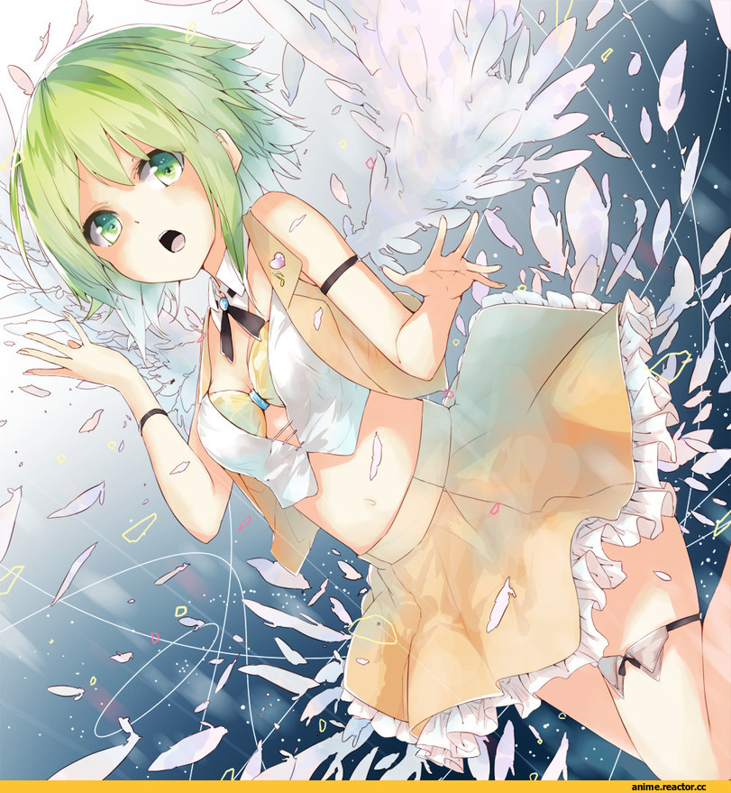 art, Gumi, Vocaloid, la-na, песочница, Anime