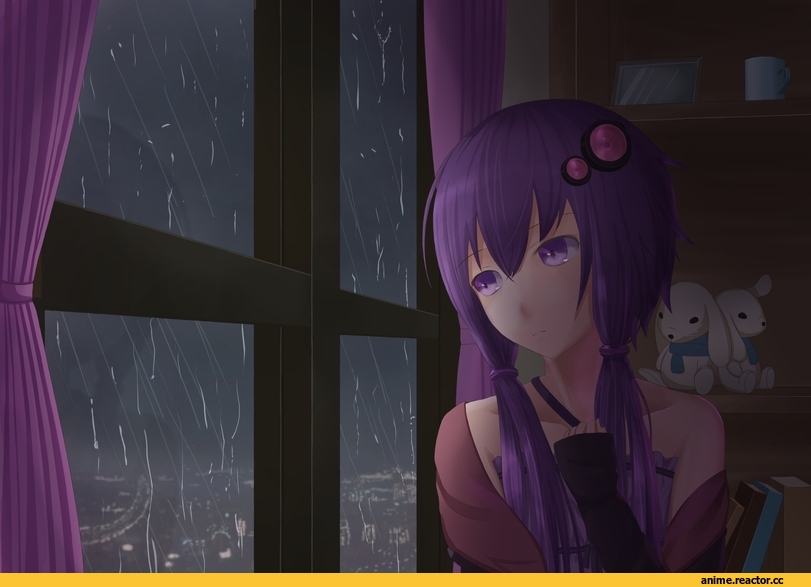 art, Yuzuki Yukari, Vocaloid, песочница, Anime