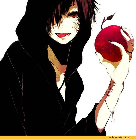 Anime Art, art, male, Apple, kana, песочница, удалённое, Anime
