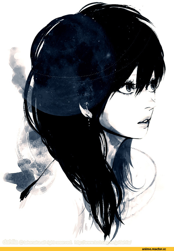 Anime Art, art, female, takenaka, dahlia, Anime