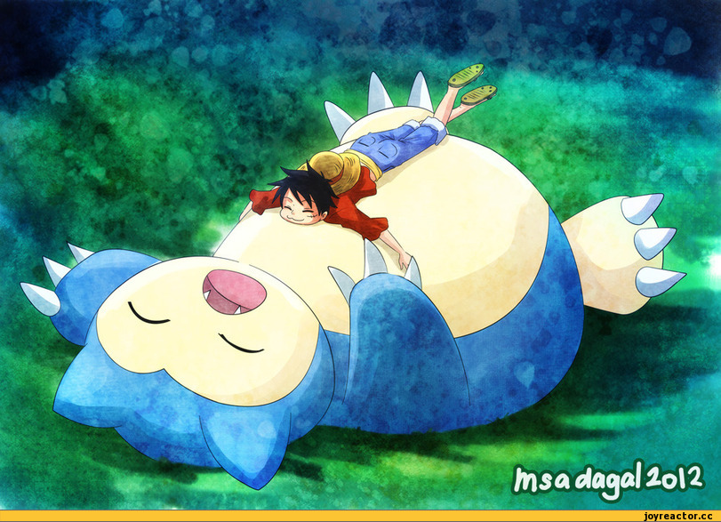 art, Pokémon, One Piece, песочница, Anime