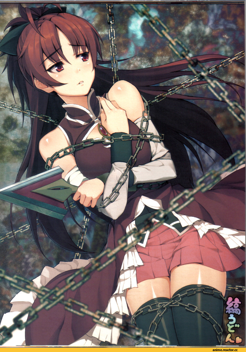 art, песочница, Akemi Homura, Mahou Shoujo Madoka Magica, Anime