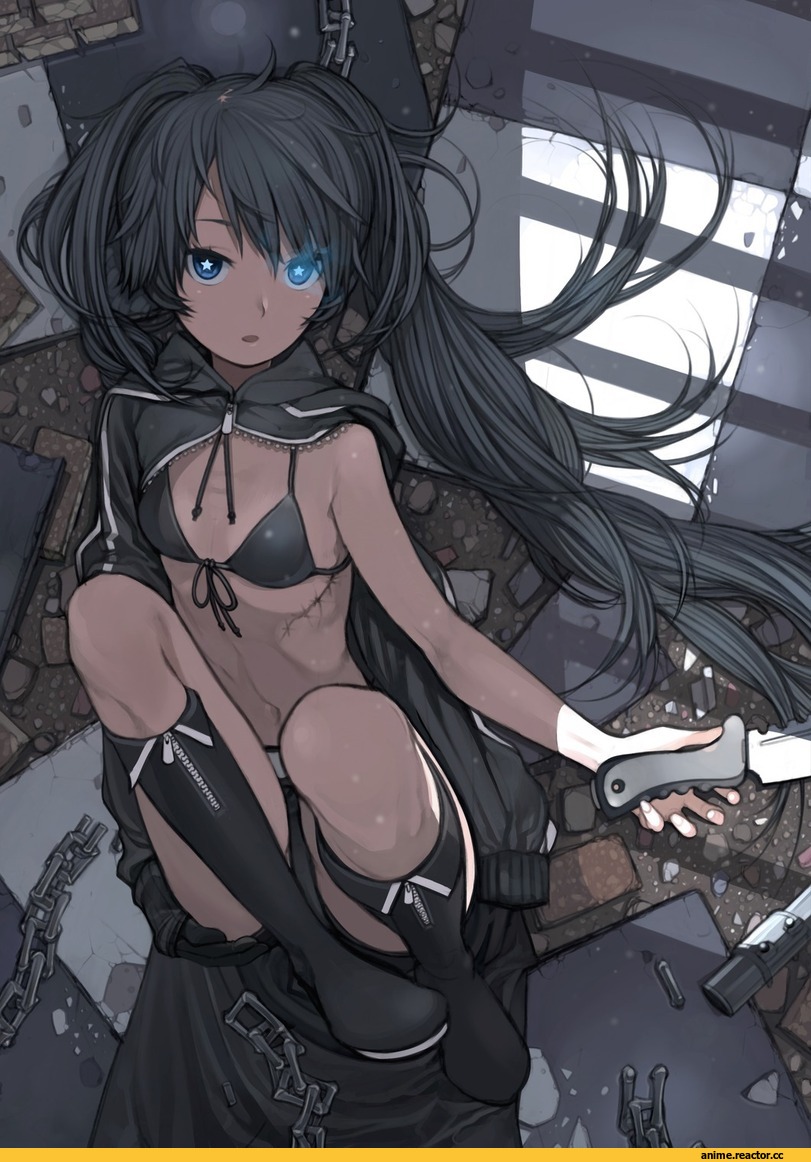 art, Black Rock Shooter, kurumayama (artist), Anime