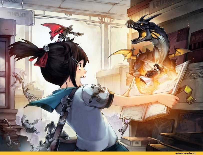 art, воображение, Anime