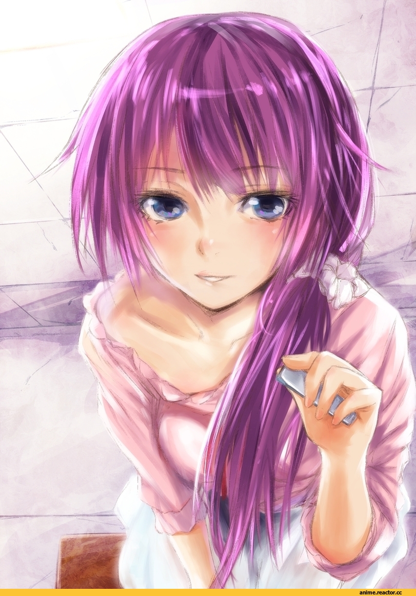 art, Monogatari (Series), Senjougahara Hitagi, Anime
