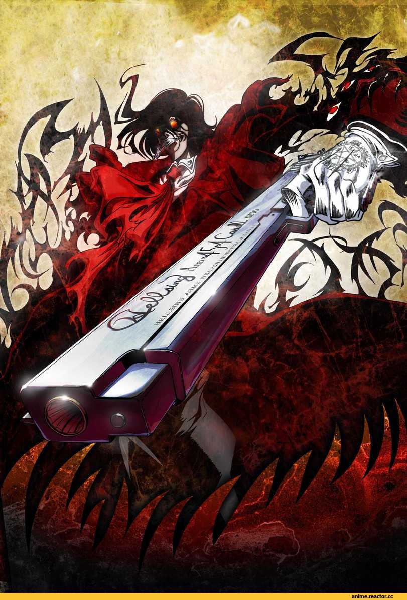 art, Hellsing, Anime