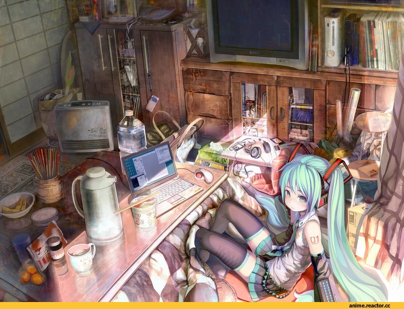 art, Hatsune Miku, Vocaloid, Shirakaba, Anime