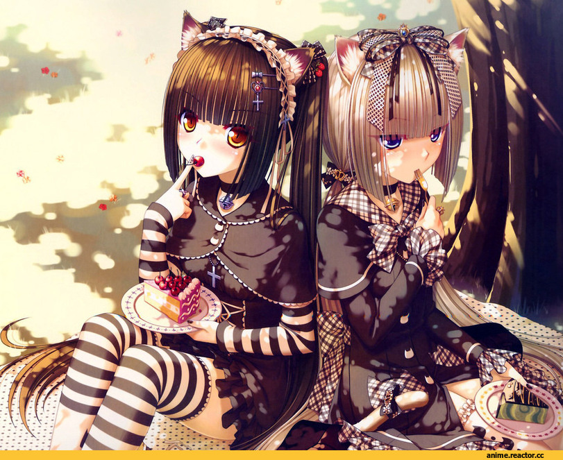 art, neko paradise, Chocola, Vanilla, Anime