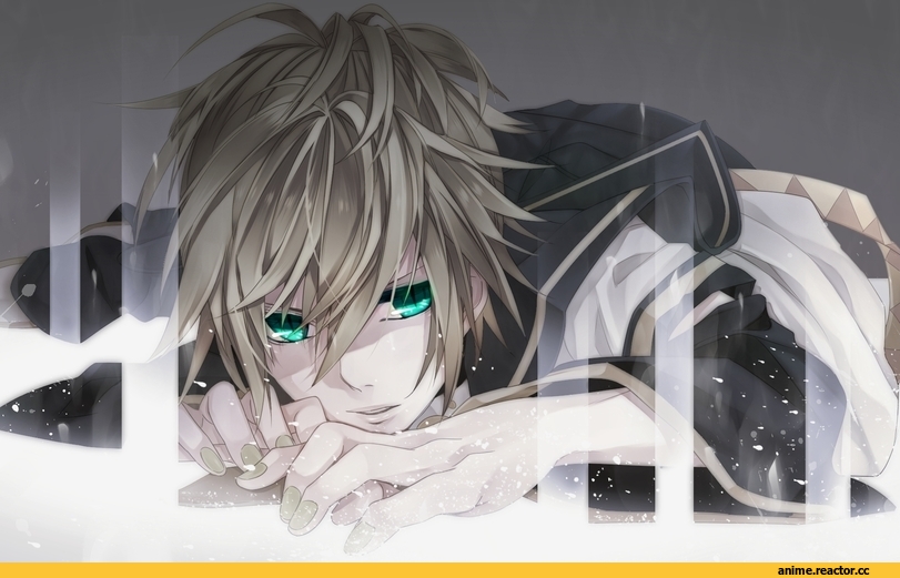 art, Vocaloid, Len, Kagamine Len, Anime