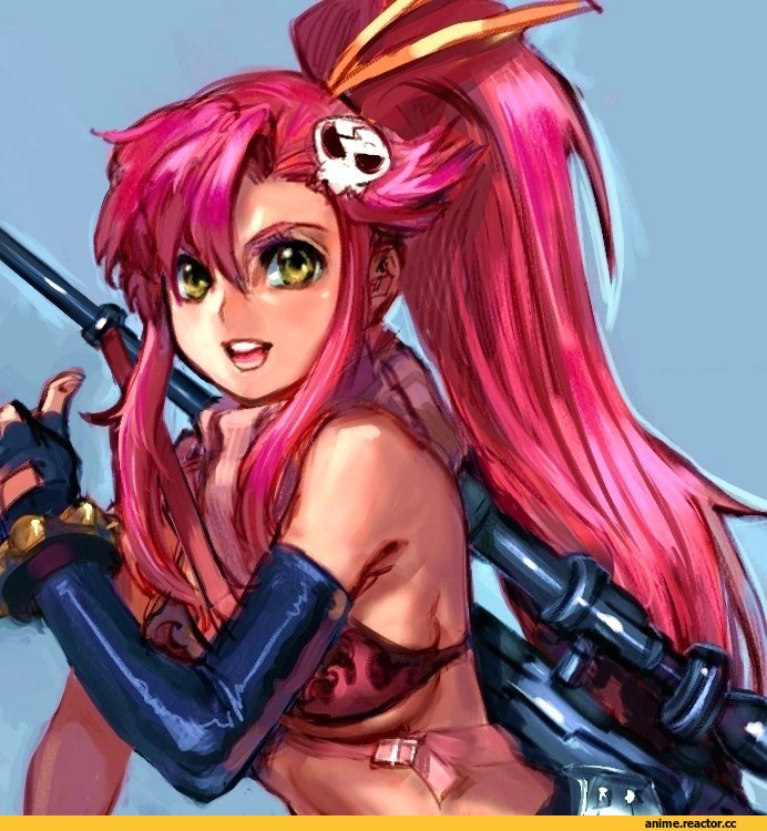 art, bow, Yoko, Tengen Toppa Gurren Lagann, продолжение в комментариях, Anime
