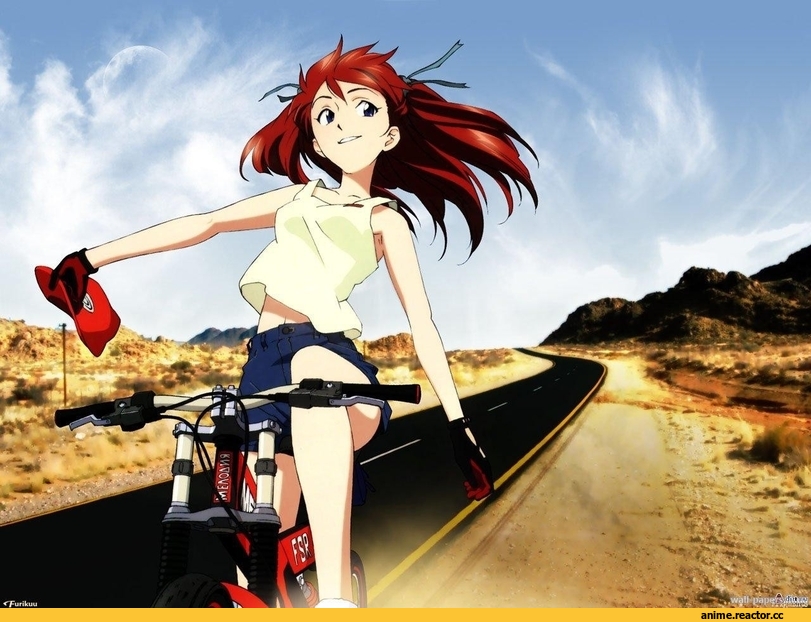 aska, Evangelion, art, удалённое, Anime