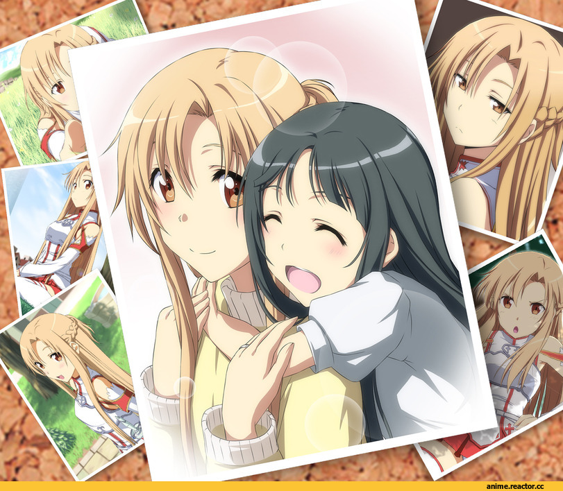 art, Sword Art Online, Asuna, Yui(SAO), Anime