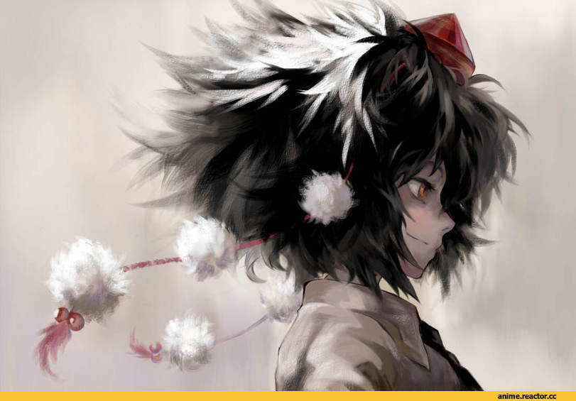 art, Inubashiri Momiji, Touhou Project, Animal Ears, Inumimi, Anime
