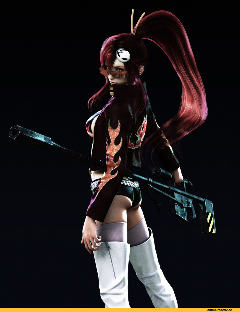 art, Yoko, девушка, 3D, Anime