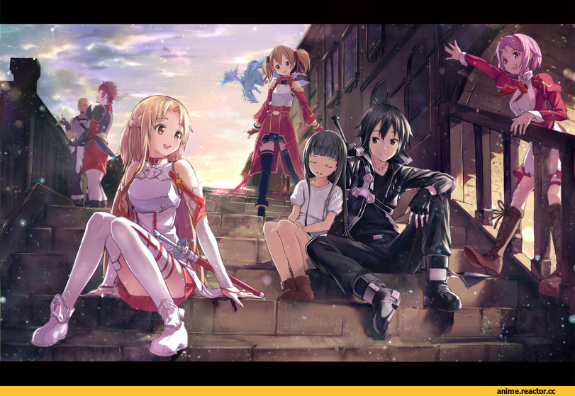 art, продолжение в комментариях, Sword Art Online, Anime