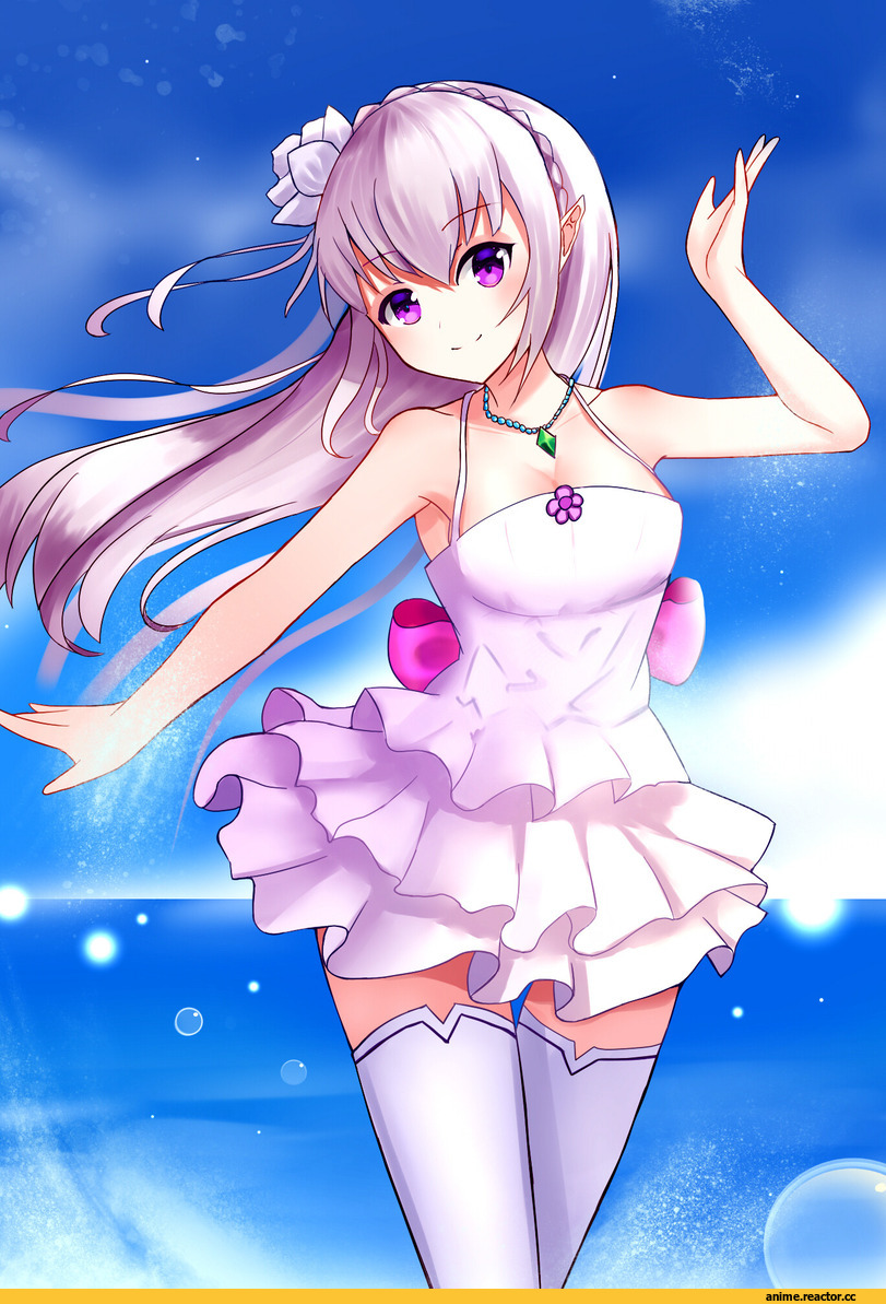 Re Zero Kara Hajimeru Isekai Seikatsu, Emilia (re zero), april cho, Anime