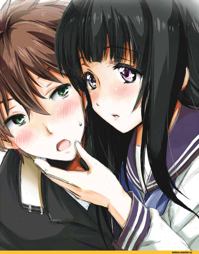 art, Hyouka, Oreki Houtarou, Chitanda Eru, naruse (artict), Anime