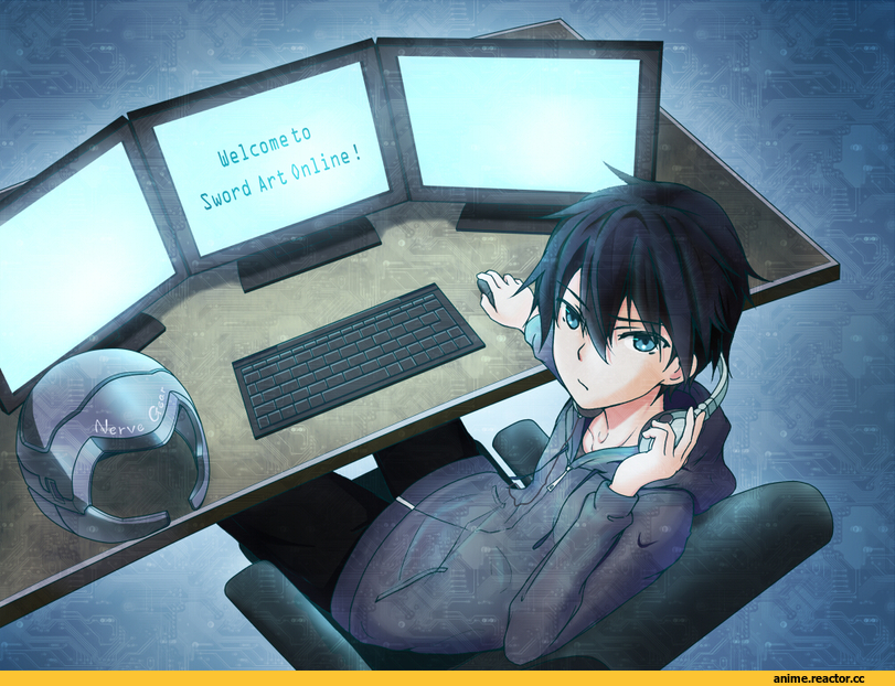 art, Sword Art Online, Kirigaya Kazuto, Anime