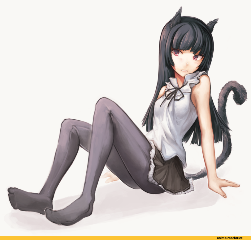 art, neko, Animal Ears, Anime