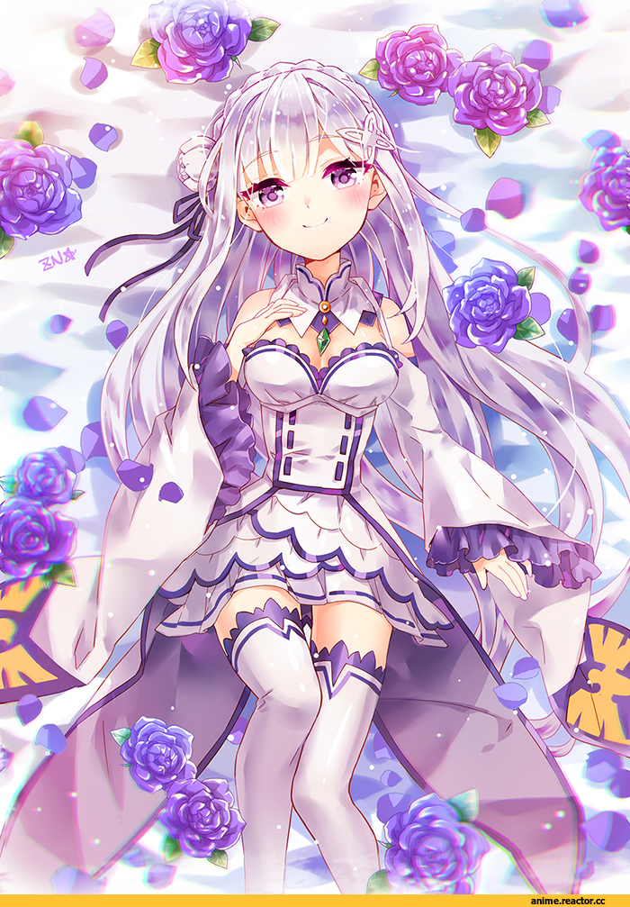 Re Zero Kara Hajimeru Isekai Seikatsu, Emilia (re zero), zenyu, Anime