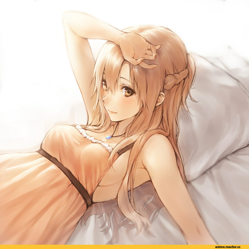 art, девушка, Yuuki Asuna, Sword Art Online, Anime
