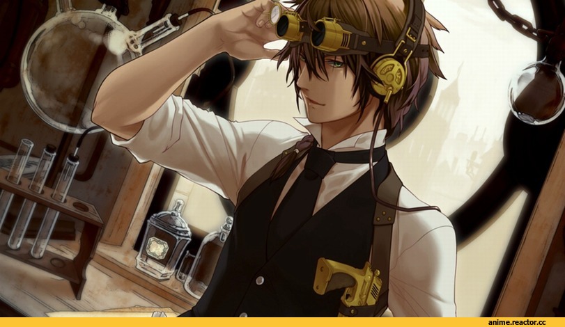 art, Steampunk, Anime