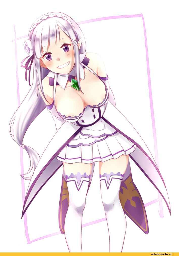 Re Zero Kara Hajimeru Isekai Seikatsu, Emilia (re zero), hyk0806, Anime