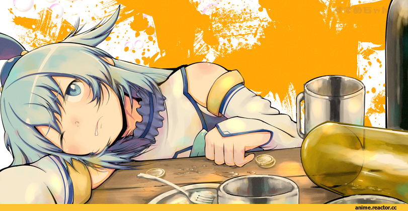 Aqua (KonoSuba), KonoSuba, amasuzume, Anime